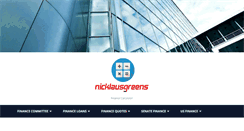 Desktop Screenshot of nicklausgreens.com